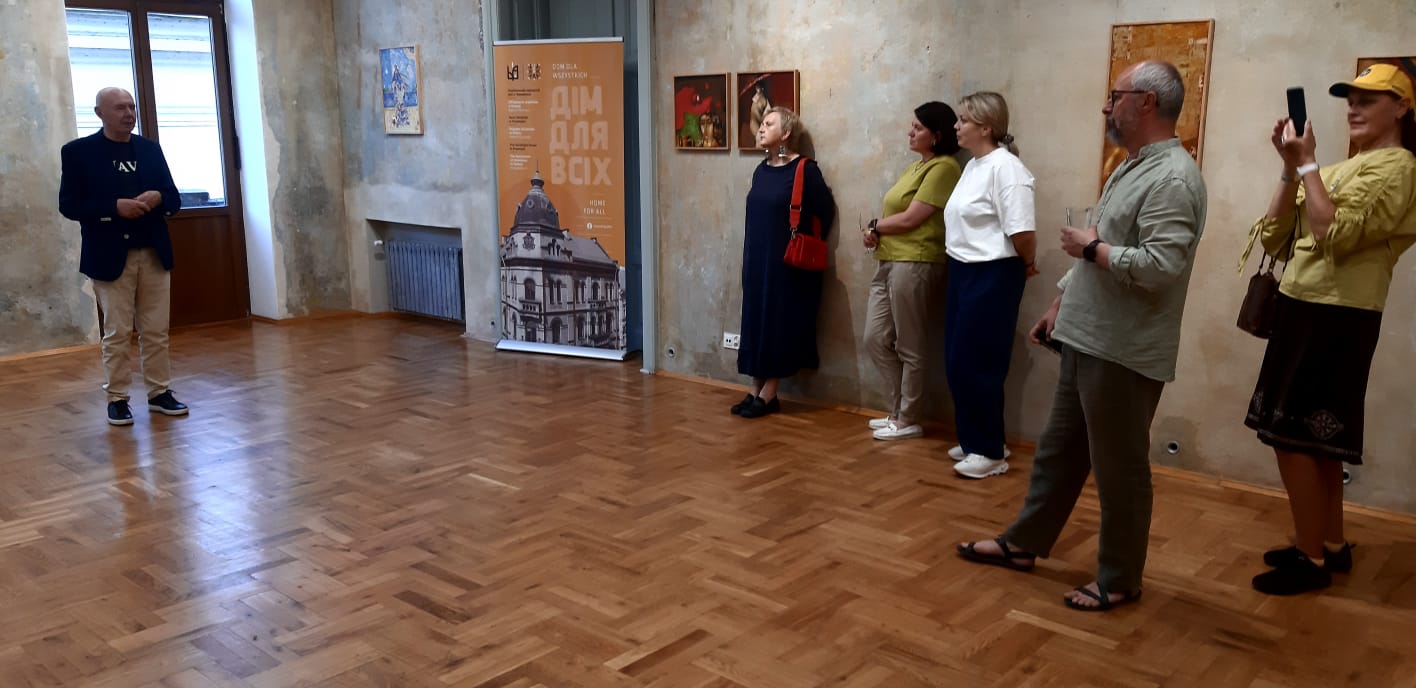 Wystawa obrazów Wołodymyra Makarenki 