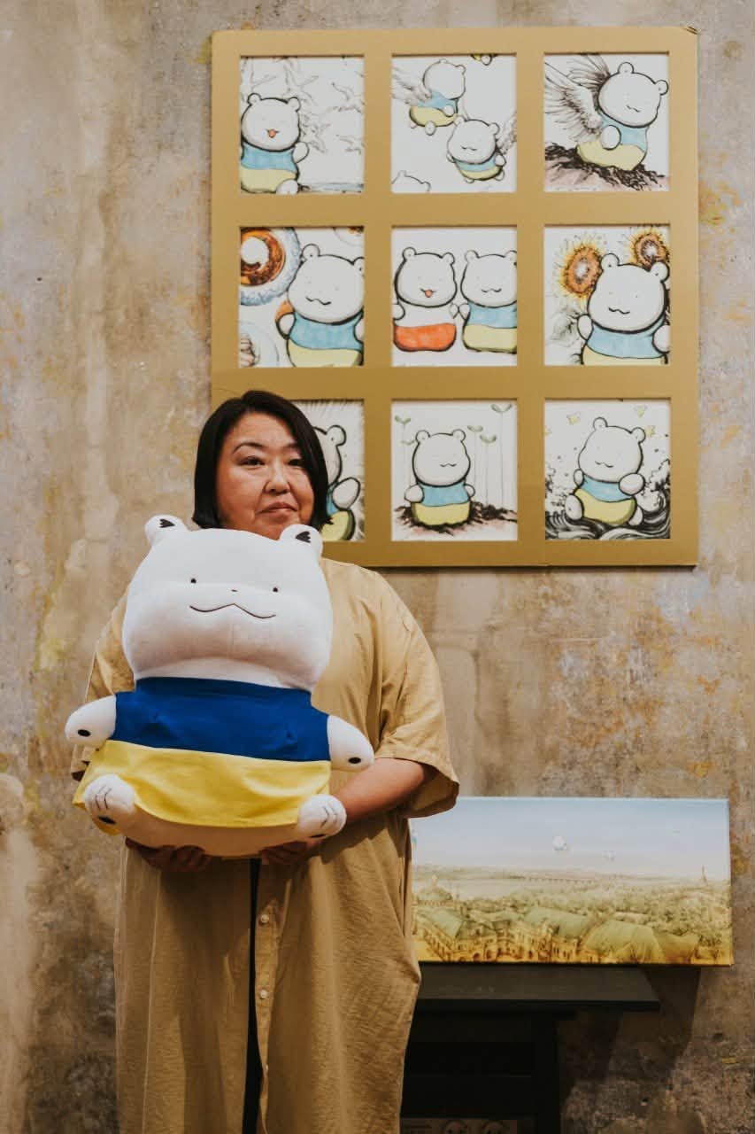 Otwarcie wystawy rusunku Midori Harady pod patronatem honorowym Ambasady Japonii w Polsce
