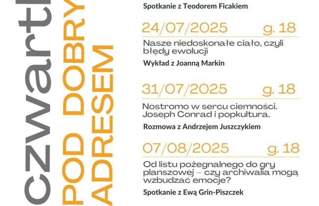 Letnie spotkania pod dobrym adresem 2025