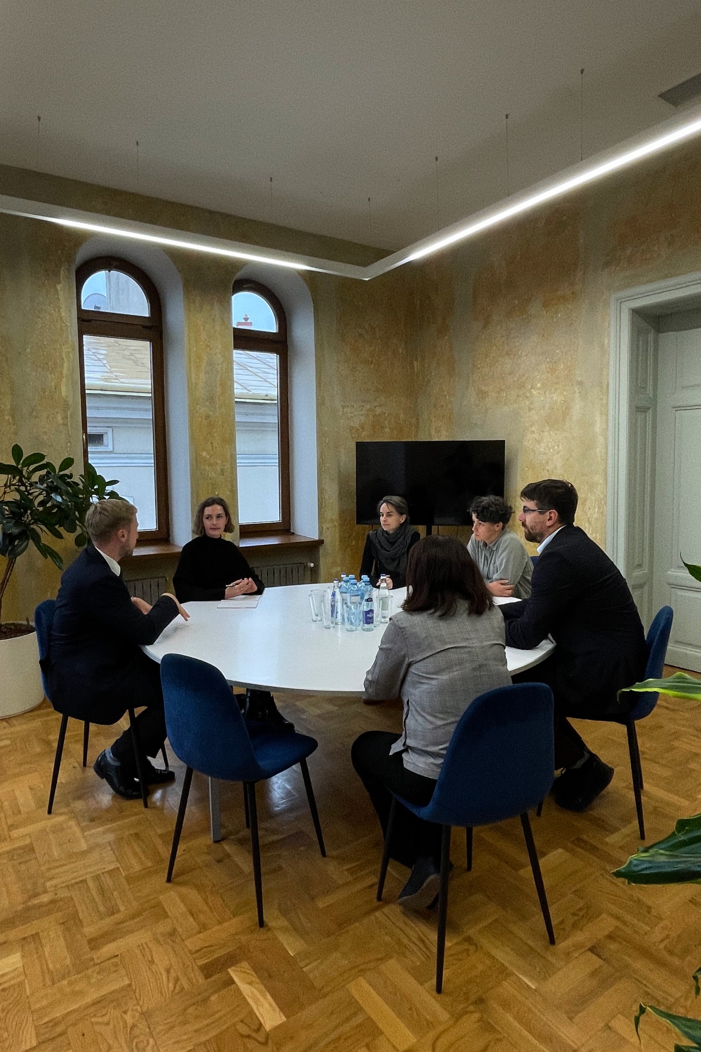 Wizyta w Domu Ukraińskim przedstawicieli Ambasady Wielkiej Brytanii w Warszawie