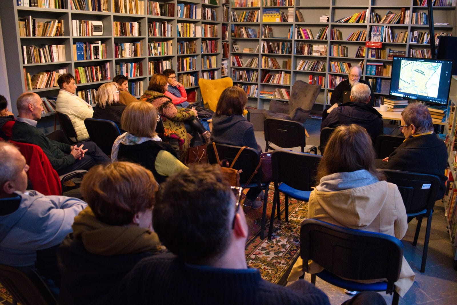 Lekcja biblioteczna ze Stanisławem Krycińskim – o tajemnicach Pogórza Przemyskiego.