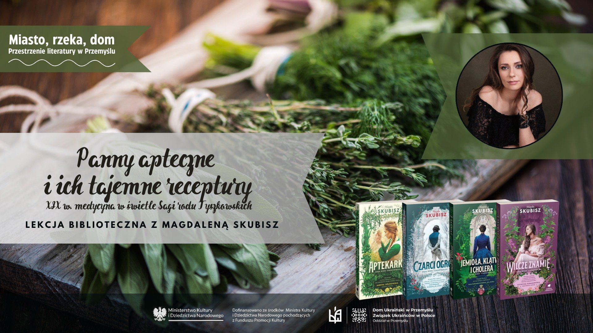 Panny apteczne i ich tajemne receptury- Lekcja biblioteczna z Magdaleną Skubisz