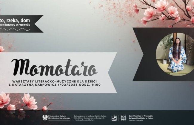 Momotaro – літературно-музичні майстер-класи для дітей з Катажиною Карповіч