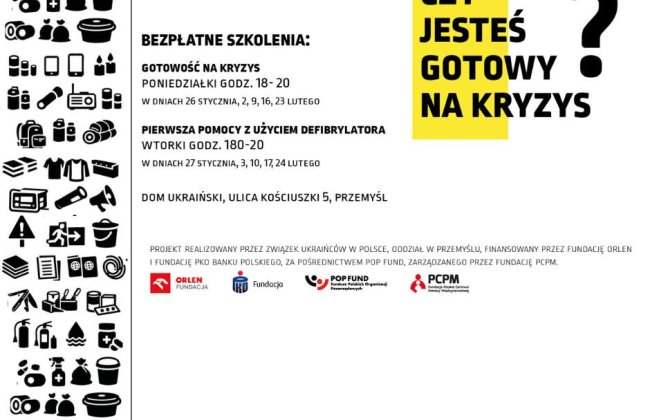 ❗Czy jesteś gotowy na kryzys?❗ BEZPŁATNE SZKOLENIA