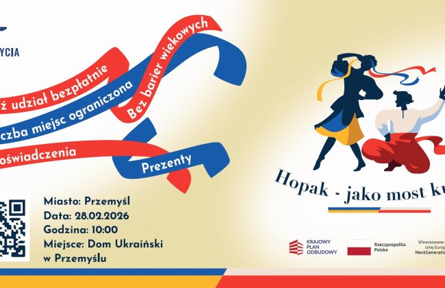 Warsztaty Hopaka – ukraińskiego tańca ludowego